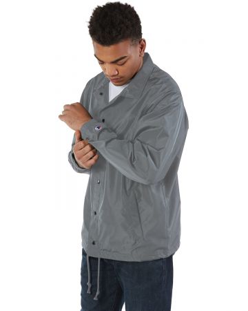 Champion Adult Unisex 2.8 oz 100% Polyester Wind Water Resistant Coach's Jacket